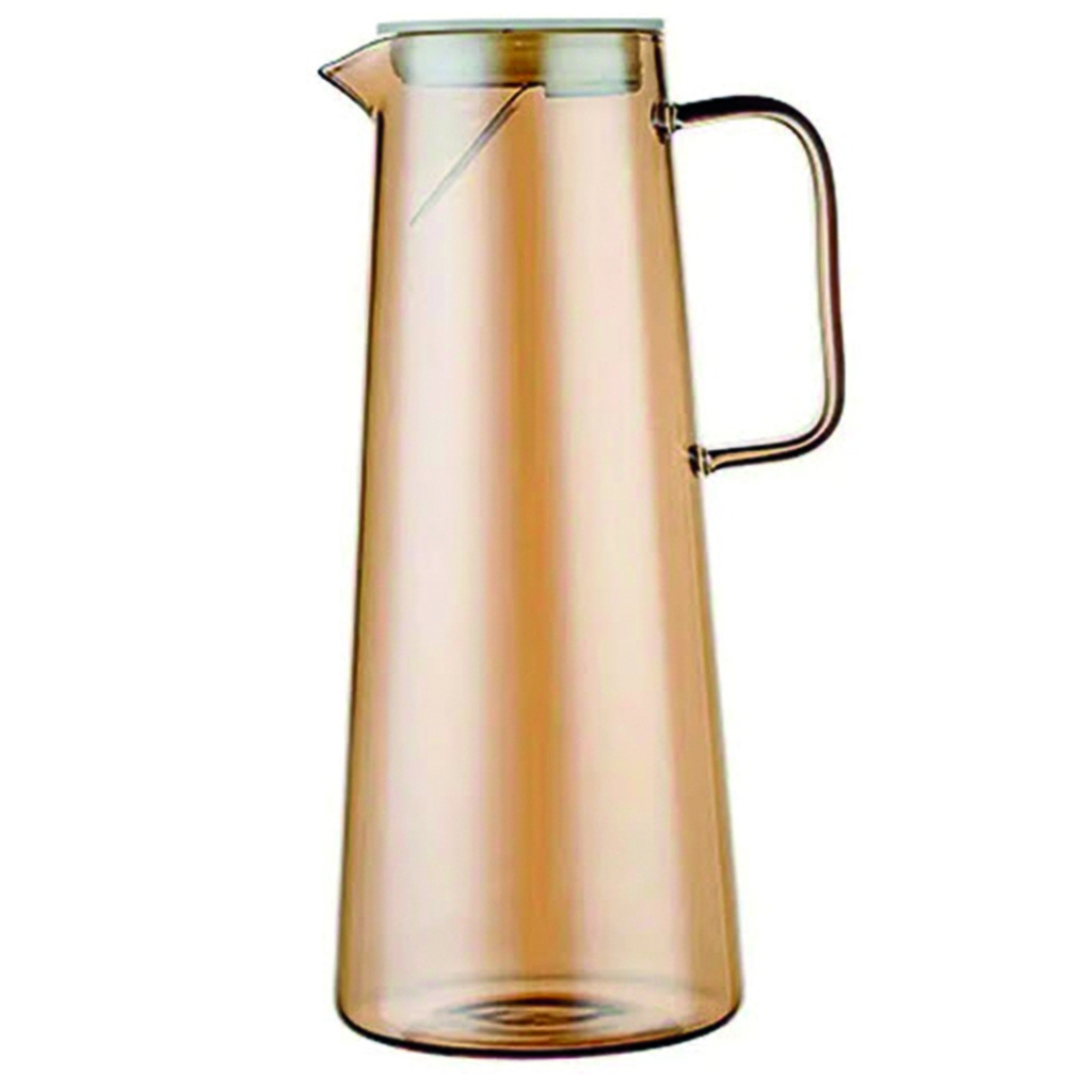 Jarra de vidrio de borosilicato 1800ML Ambar