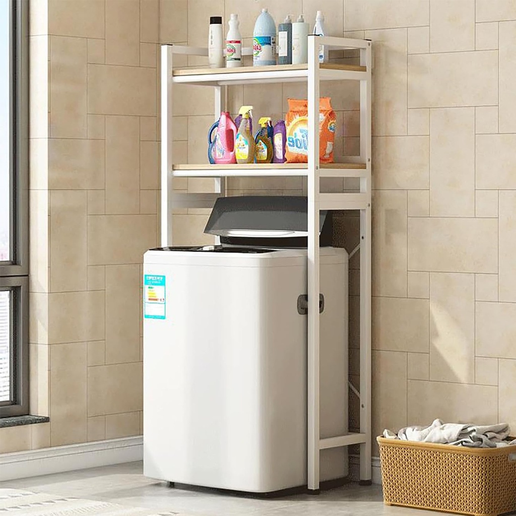 Mueble lavarropas carga superior Blanco