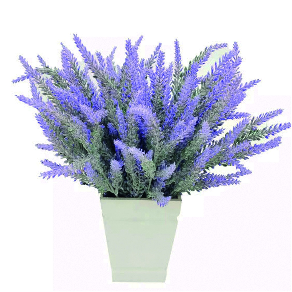 Flor artificial lavanda 6 unidades