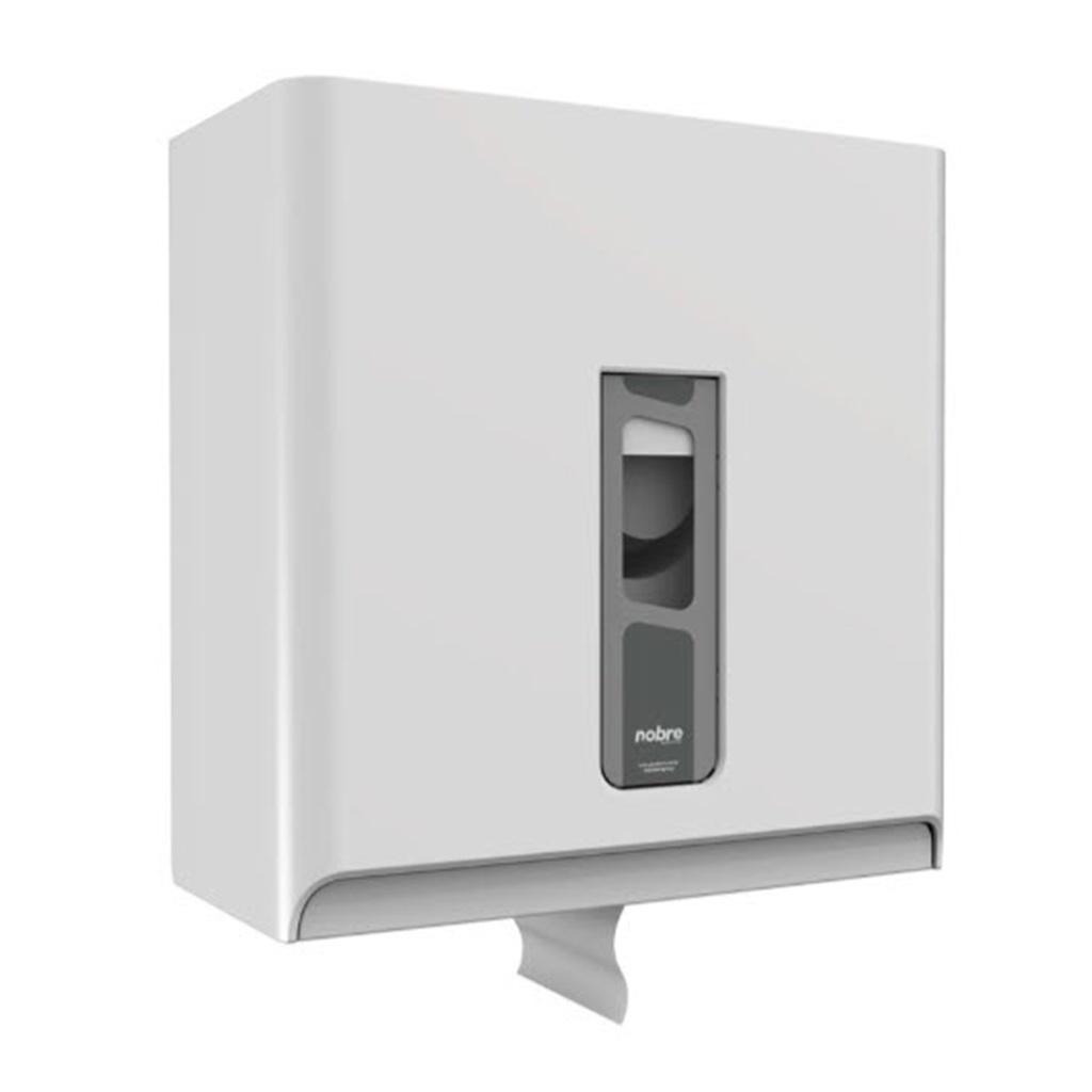 Dispensador papel higienico 500m Blanco