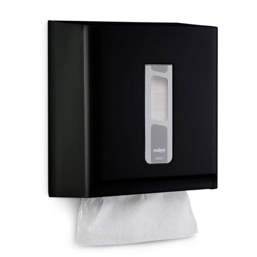Dispensador toalla intercalada Negro