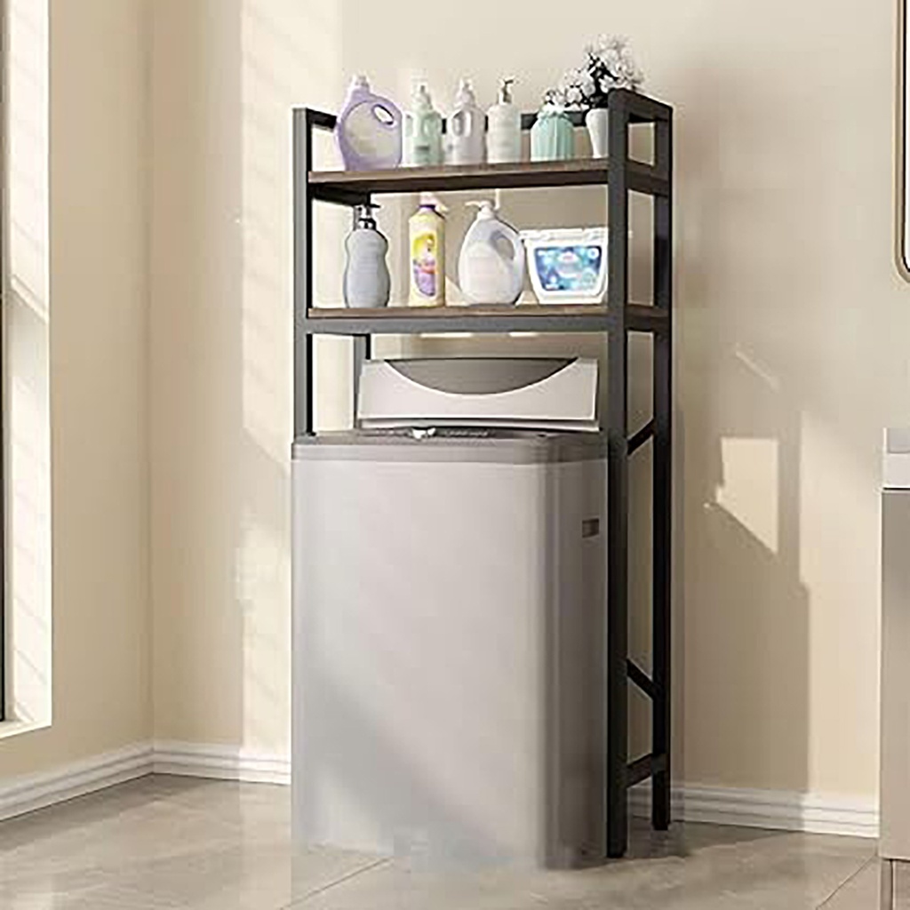 Mueble lavarropas carga Superior Negro