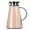 Jarra vidrio de borosilicato cónica 1800ML Ambar