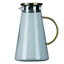 Jarra vidrio de borosilicato cónica 1800ML Gris