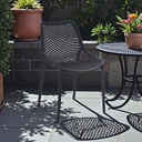 Silla Nantes interior exterior Negro