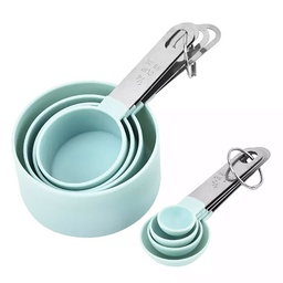 [DT2043] Set 4 tazas + 4 cucharas medidoras