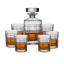 [DT2270] Decantador Whisky + Vasos Mod 8