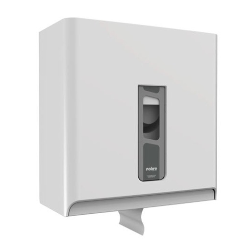 [DT1042BL] Dispensador papel higienico 500m Blanco