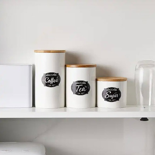 [DT2282] Contenedor de alimentos Set x3 Rotulado