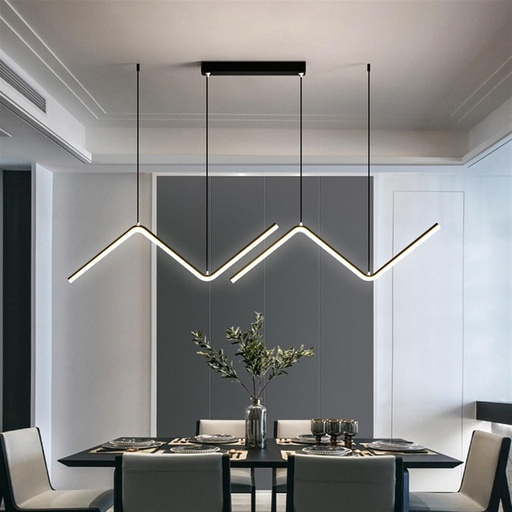 [DT5234] Luminaria led colgante 108W Negro