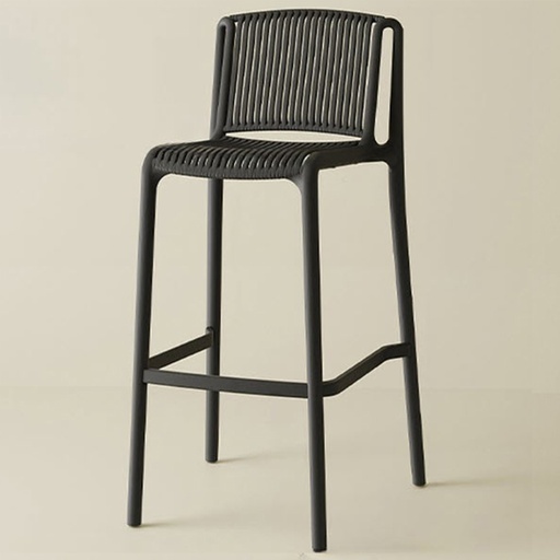 [DT2343N] Banqueta La Roche Negro