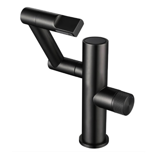 [DT2355N] Canilla baño articulada digital Negro