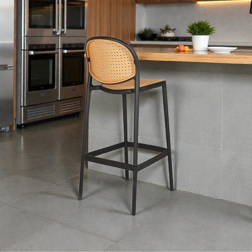 [DT5228N] Banqueta Amiens 2 en 1 Negro